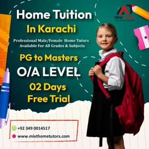 Tuition Tutors in Karachi