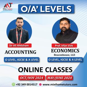 OA Level Accounting Economics