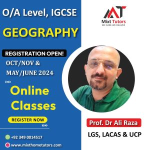 Dr Ali Raza for Geography