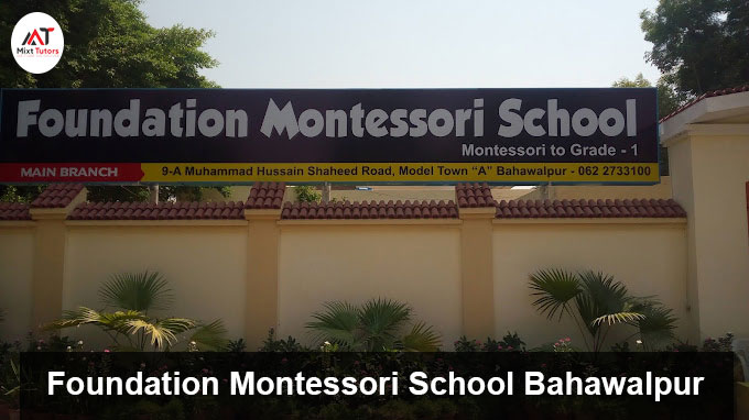 Foundation Montessori School Bahawalpur