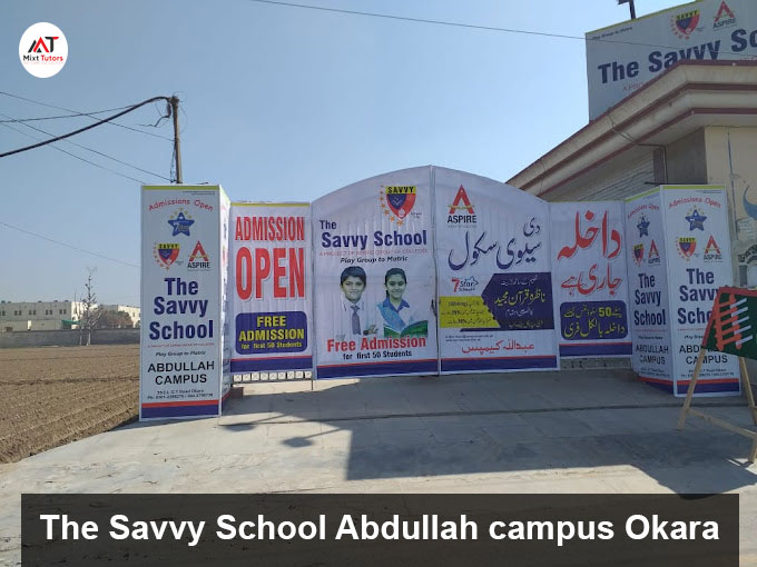 The Savvy School Abdullah campus Okara