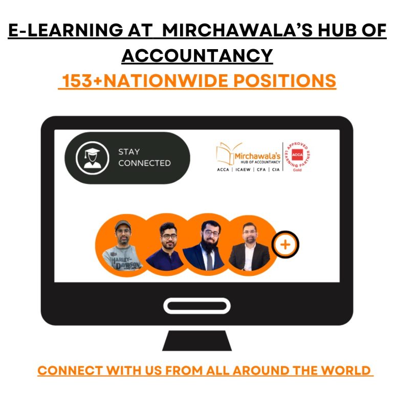 ACCA E-Learning at Mirchawala's Hub of Accountancy