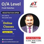 OA Level Math with Haris Sajjad